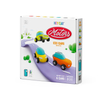 Hey Clay Eco Cars Air-Dry Clay 6 Cans
