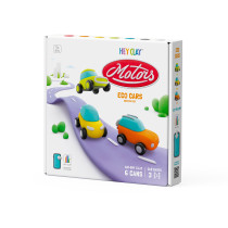 Hey Clay Eco Cars Air-Dry Clay 6 Cans