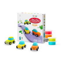 Hey Clay Eco Cars Air-Dry Clay 6 Cans