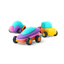 Hey Clay Happy Cars Set Air-Dry Clay 6 Cans