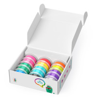 Hey Clay Monsters Set-Colourful Modeling Kids-Air Dry Clay Kit 15 Cans And Sculpting Tools With Fun Interactive Instructions App, Multicoloured