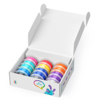 Hey Clay Beasts Set-Colourful Modeling Kids-Air Dry Clay Kit 15 Cans And Sculpting Tools With Fun Interactive Instructions App, Multicoloured