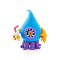 Hey Clay Beasts Set-Colourful Modeling Kids-Air Dry Clay Kit 15 Cans And Sculpting Tools With Fun Interactive Instructions App, Multicoloured