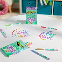 Crayola Colors Of Kindness Special Edition Fine Tip Markers, School Supplies, 10 Count, Assorted Colors, Beginner Child And Up