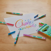 Crayola Colors Of Kindness Special Edition Fine Tip Markers, School Supplies, 10 Count, Assorted Colors, Beginner Child And Up