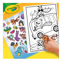 Crayola 96-Page Coloring Book, Alphapets