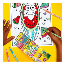 Crayola 12 Ct Silly Scents Smash Ups Colored Pencils