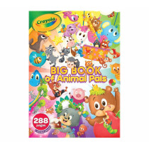 Crayola 288-Page Coloring Book, Big Book Of Animal Pals