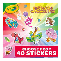Crayola 288-Page Coloring Book, Big Book Of Animal Pals