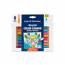 Crayola 8 Ct Color Change Doodle Markers