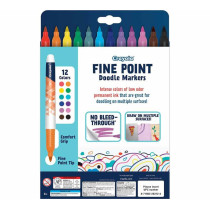 Crayola 12 Ct Fine Point Doodle Markers