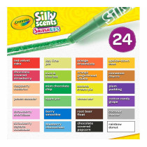 Crayola 24 Ct Silly Scents Mini Twistables Scented Smashups Crayons