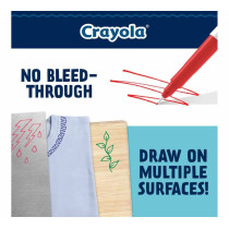 Crayola 12 Ct Ultra-Fine Point Doodle Markers