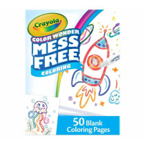 Crayola Color Wonder 50 Blank Coloring Pages