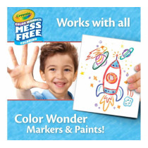 Crayola Color Wonder 50 Blank Coloring Pages
