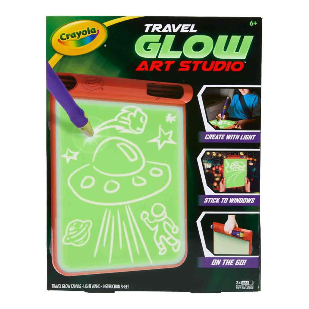 Crayola Travel Glow Art Studio