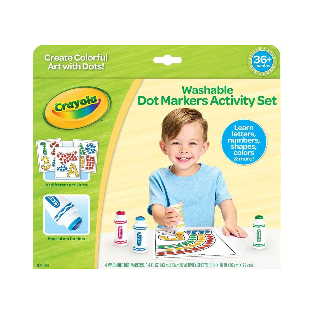 Crayola Washable Dot Markers Activity Set
