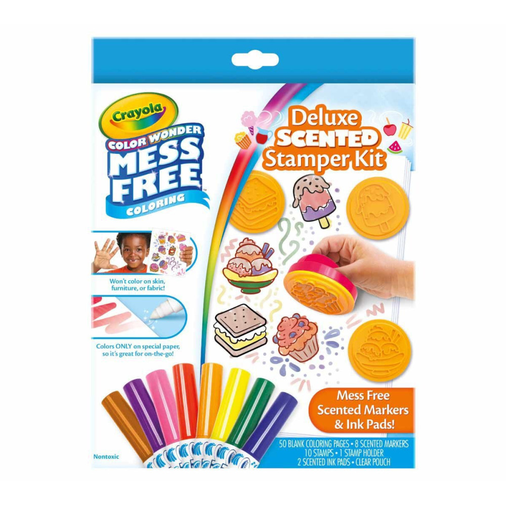 Crayola Color Wonder Deluxe Scented Stamper Kit