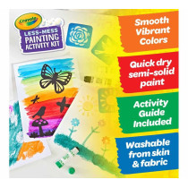 Crayola Less Mess Painting Activity Kit