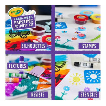 Crayola Less Mess Painting Activity Kit