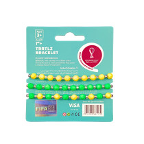 FIFA Fabric Fashionable Qatar 2022 World Cup Country Team Nylon Bracelets, Brazil