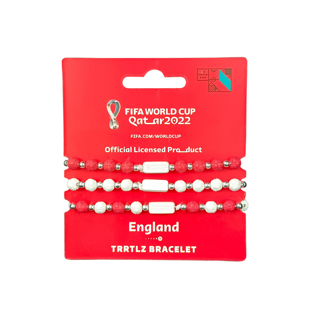FIFA Fabric Fashionable Qatar 2022 World Cup Country Team Nylon Bracelets, England