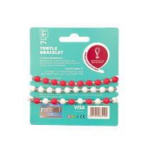 FIFA Fabric Fashionable Qatar 2022 World Cup Country Team Nylon Bracelets, England