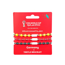 FIFA Fabric Fashionable Qatar 2022 World Cup Country Team Nylon Bracelets, Germany