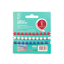 FIFA Fabric Fashionable Qatar 2022 World Cup Country Team Nylon Bracelets, Usa
