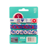 FIFA Fabric Fashionable Qatar 2022 World Cup Country Team Doodlz Nylon Breacelet, Usa