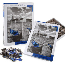 Jigsaw 1000 Pieces Jigsaw Paper Puzzles, Building Model, Venice