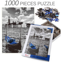 Jigsaw 1000 Pieces Jigsaw Paper Puzzles, Building Model, Venice