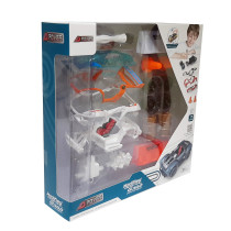 D-Power 17Pcs Diy Modified Race Car For Kids Building Toy Kit Make You Own Racing Car, Scale 1:32