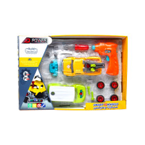 D-Power Diy Smart Wheels Race Car For Kids Car Building Toy Kit With Tools, Guideposts, Scale 1:32