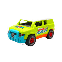 D-Power Diy Smart Wheels Race Car For Kids Car Building Toy Kit With Tools, Guideposts, Scale 1:32