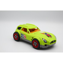 D-Power Diy Smart Wheels Race Car For Kids Car Building Toy Kit With Tools, Guideposts Scale, 1:32