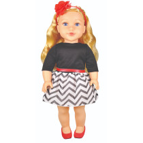 Lotus 18 Inch Soft Huggable Doll, Amelia