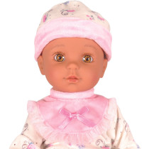 Lotus 16 Inch, Soft-Bodied Baby Doll Hispanic, No Hair