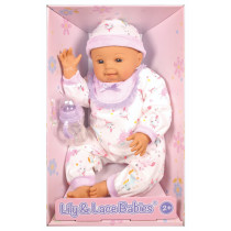 Lotus 18 Inch, Soft-Bodied Baby Doll Asian, No Hair