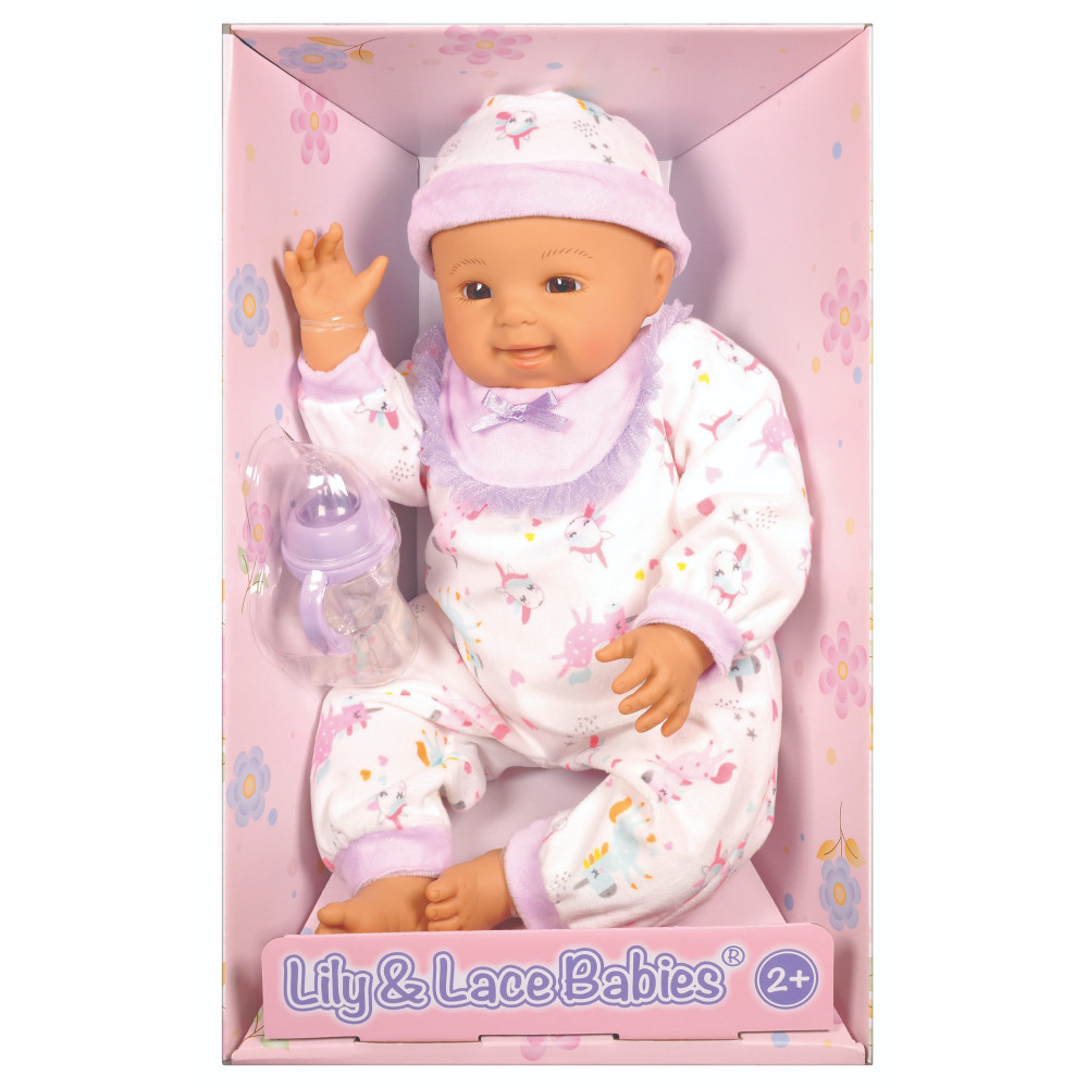 Lotus 18 Inch, Soft-Bodied Baby Doll Asian, No Hair