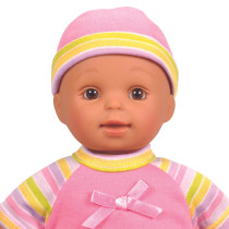Lotus 11.5 Inch, Soft-Bodied Baby Doll, Hispanic