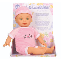 Lotus 11.5 Inch, Soft-Bodied Baby Doll, Caucasian 3