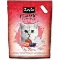 Kit Cat Classic Crystal Silica Cat Litter Mix Berries 5L