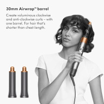 Dyson New Dyson Airwrap Hair Styler (Nickel/Copper), Multi-functional Attachments Are The Perfect Alternatives to a Curling Iron, Wand And Blow Dryer Brush, Silver, HS05 2022, 1 Year Warranty