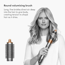 Dyson New Dyson Airwrap Hair Styler (Nickel/Copper), Multi-functional Attachments Are The Perfect Alternatives to a Curling Iron, Wand And Blow Dryer Brush, Silver, HS05 2022, 1 Year Warranty