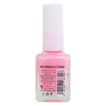GlamBeaute Glossy Nail Enamel Nail Polish 02, French Pink