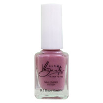GlamBeaute Glossy Nail Enamel Nail Polish 06, Rose Oud
