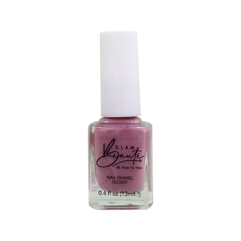 GlamBeaute Glossy Nail Enamel Nail Polish 07, Chic Boutique