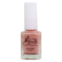 GlamBeaute Glossy Nail Enamel Nail Polish 08, Nude