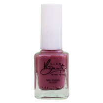 GlamBeaute Glossy Nail Enamel Nail Polish 10, Mauvine along